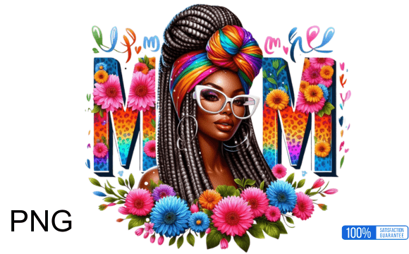 Download Beautiful Afrocentric MOM Sublimation - Afrocentric Collection